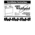 WHIRLPOOL RF367BXVN0 Manual de Instalación