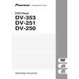 PIONEER DV-250/KUXCN Manual de Usuario