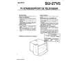 SONY SU27V5 Manual de Usuario