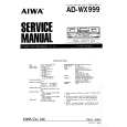 AIWA AD-WX999 Manual de Servicio