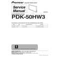 PIONEER PDK-50HW3 Manual de Servicio