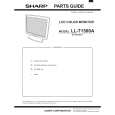 SHARP LL-T1500A Catálogo de piezas