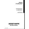 ARTHUR MARTIN ELECTROLUX AR8993B Manual de Usuario