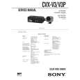 SONY CVX-V3 Manual de Servicio