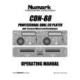 NUMARK CDN88 Manual de Usuario