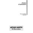 ARTHUR MARTIN ELECTROLUX FE1014N1 Manual de Usuario