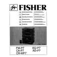 FISHER CR-WP7 Manual de Usuario