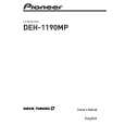 PIONEER DEH-1190MP/XN/ID Manual de Usuario