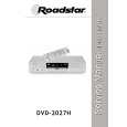 ROADSTAR DVD2027H Manual de Servicio