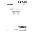 SONY SEN-V50CD Manual de Servicio