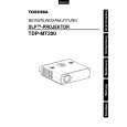 TOSHIBA TDP-MT200 Manual de Usuario
