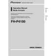 PIONEER FH-P4100 Manual de Usuario
