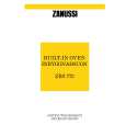 ZANUSSI ZBS773X Manual de Usuario