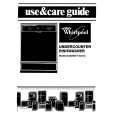 WHIRLPOOL DU8300XT4 Manual de Usuario