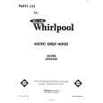 WHIRLPOOL RJH3330 Catálogo de piezas