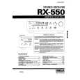 YAMAHA RX550 Manual de Servicio