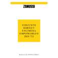 ZANUSSI ZHN733B Manual de Usuario