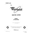 WHIRLPOOL LE7005XPW0 Catálogo de piezas