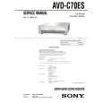 SONY AVDC70ES Manual de Servicio