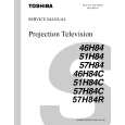 TOSHIBA 57H84R Manual de Servicio