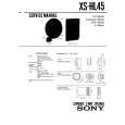 SONY XSHL45 Manual de Servicio