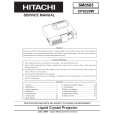 HITACHI CPS220W Manual de Servicio