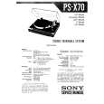 SONY PS-X70 Manual de Servicio