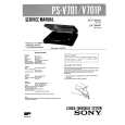 SONY PSV701/P Manual de Servicio