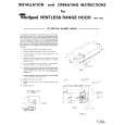 WHIRLPOOL RHH7636 Manual de Instalación