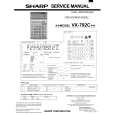 SHARP VX-792C Manual de Servicio