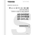 TOSHIBA SD-34VBSB Manual de Servicio