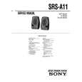SONY SRS-A11 Manual de Servicio