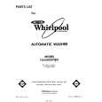 WHIRLPOOL LA5600XPW0 Catálogo de piezas
