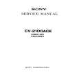 SONY CV-2100ACE Manual de Servicio