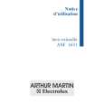ARTHUR MARTIN ELECTROLUX ASF1631 Manual de Usuario ARTHUR MARTIN ELECTROLUX ASF1631 Manual de Usuario