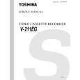 TOSHIBA V-211EG Manual de Servicio
