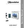 ROADSTAR LCD5607 Manual de Servicio