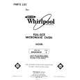 WHIRLPOOL MW8200XR0 Catálogo de piezas