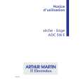 ARTHUR MARTIN ELECTROLUX ADC516E Manual de Usuario