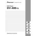 PIONEER DV-400-S/RLXJ/NC Manual de Usuario