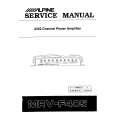 ALPINE MRV-F405 Manual de Servicio