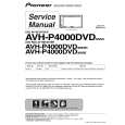 PIONEER AVH-P4000DVD/XN/UC Manual de Servicio