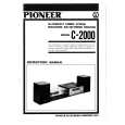 PIONEER C-2000 Manual de Usuario