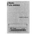 RHODES VK-1000 Manual de Usuario