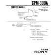 SONY CPM-300A Manual de Servicio