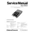 PANASONIC RQ-312SD Manual de Servicio