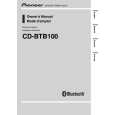 PIONEER CD-BTB100 Manual de Usuario
