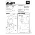 JBL JBL2500 Manual de Servicio