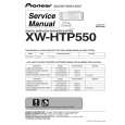 PIONEER XWHTP550 Manual de Servicio