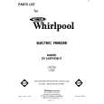 WHIRLPOOL EV160FXKW0 Catálogo de piezas